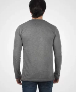 Solid SDCONNER - T-shirt à Manches Longues - Dark Grey -Promos Solid Magasin e651000afa5a4d81aa3c57ba7b6f4a3d