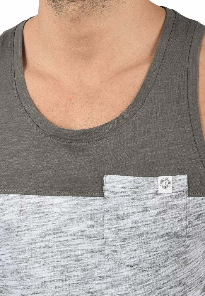 Solid SION - Débardeur - Mid Grey 4 Solid SION - Débardeur - Mid Grey – Image 4