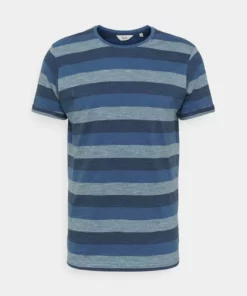 Solid SPIRIT TEE - T-shirt Imprimé - Ensign Blue 12 Solid SPIRIT TEE - T-shirt Imprimé - Ensign Blue -Promos Solid Magasin e78ddab1c95c4b33a1a85efc7b518efb