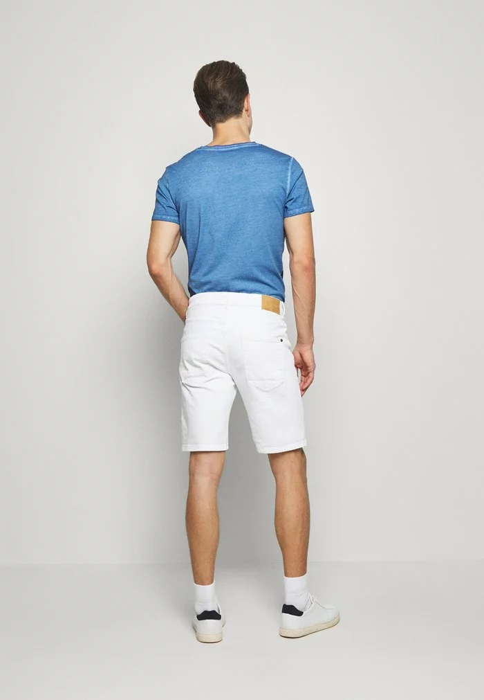 Solid Short En Jean - White 3 Solid Short En Jean - White – Image 3