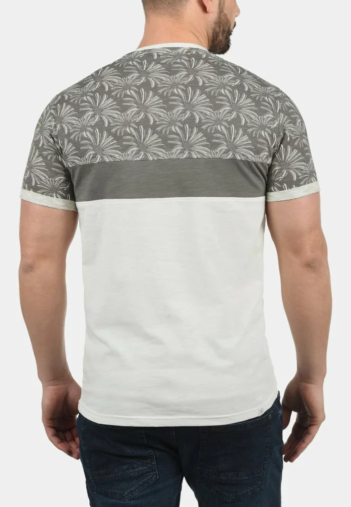 Solid SDFLORIAN - T-shirt Imprimé - Mid Grey 2 Solid SDFLORIAN - T-shirt Imprimé - Mid Grey – Image 2