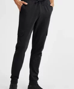 Solid SDJORY - Pantalon De Survêtement - Black