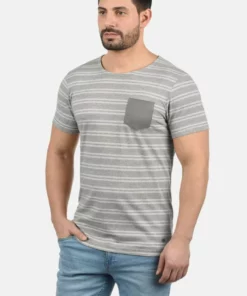 Solid SDFIDEL - T-shirt Imprimé - Grey