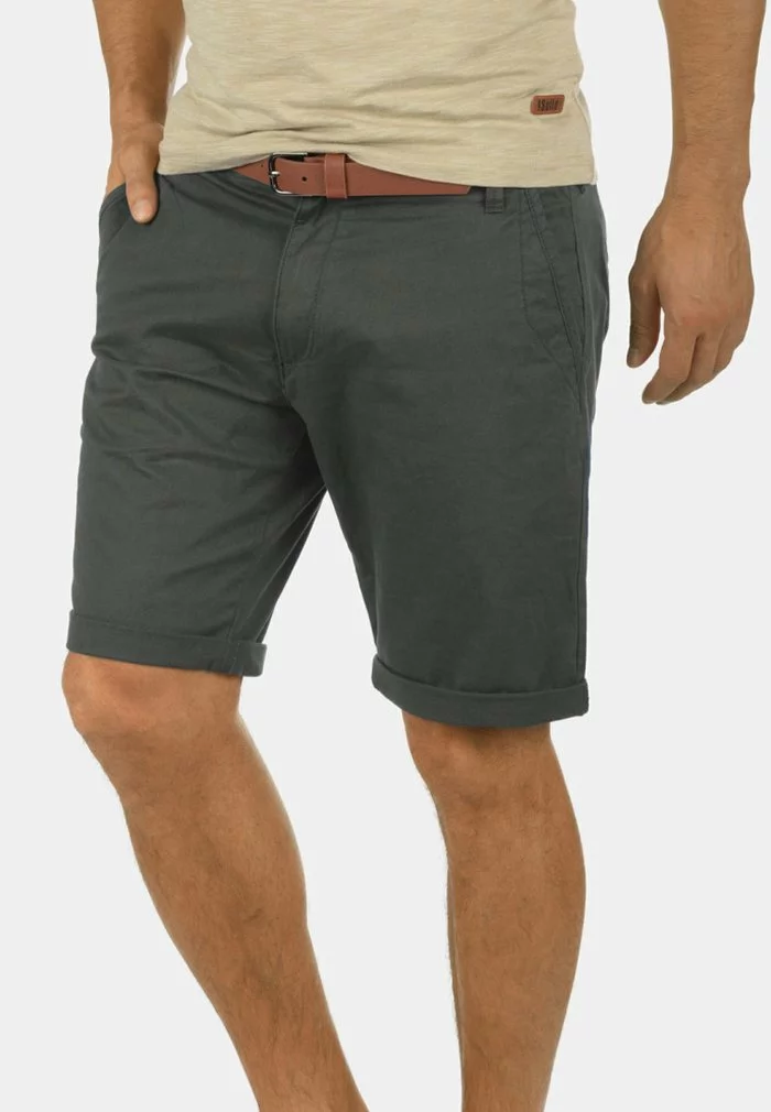 Solid SDMONTIJO - Short - Dark Grey 1 Solid SDMONTIJO - Short - Dark Grey
