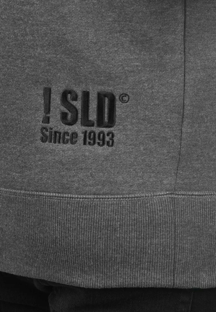 Solid SDBENO - Sweat à Capuche - Grey Melange 4 Solid SDBENO - Sweat à Capuche - Grey Melange – Image 4