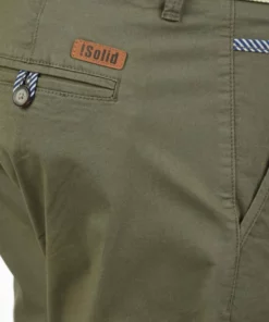 Solid SDMONTY - Short - Dusty Olive -Promos Solid Magasin ee4bfca3a3564285ab4dd93ced503334