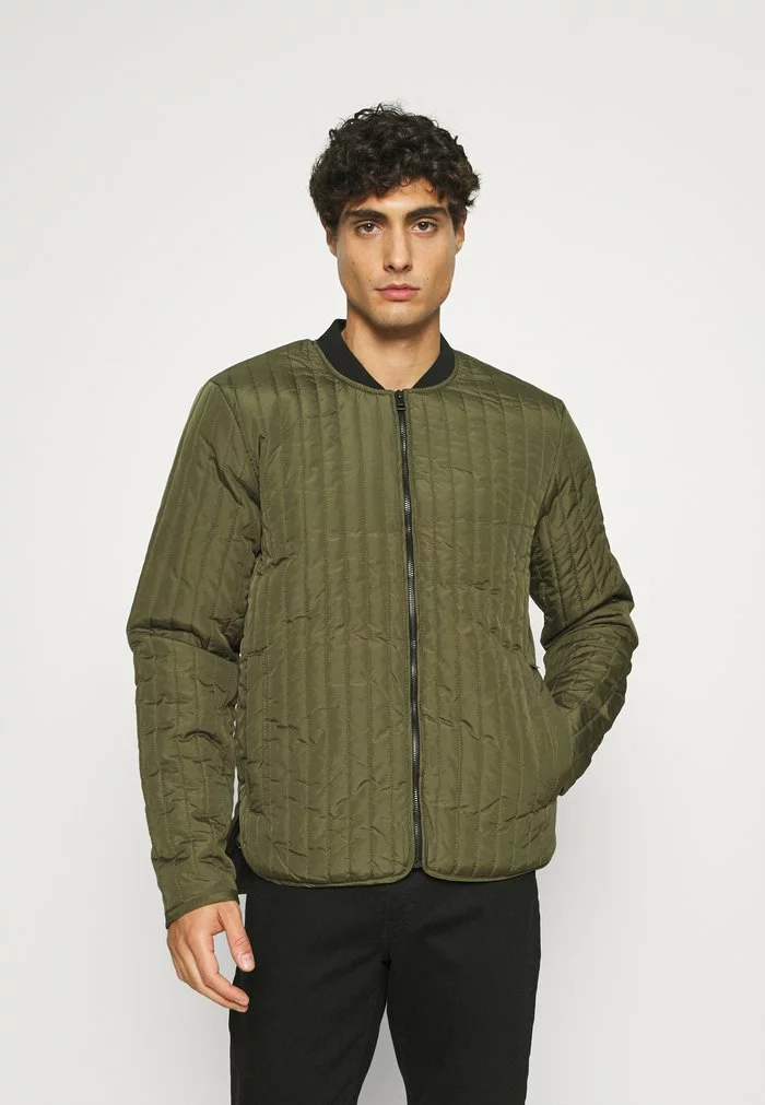 Solid Blouson Bomber - Ivy Green 1 Solid Blouson Bomber - Ivy Green