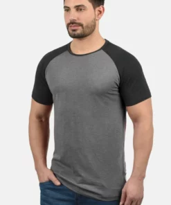 Solid SDBASTIAN - T-shirt Basique - Grey Melange