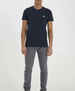 Solid SDCONNI - T-shirt Basique - Insignia Blue -Promos Solid Magasin f10297e6f7f848a1a70bbbeebd03dec0