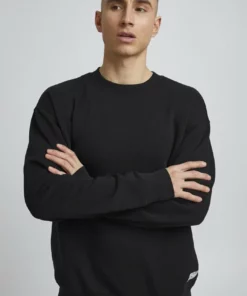 Solid SDLENZ CREW - Sweatshirt - True Black