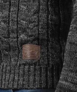 Solid SDPHILEMON - Pullover - Black -Promos Solid Magasin f15dd4683a214cc9b2ed0ea37794d46b