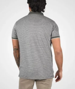 Solid PANTELIS - Polo - Med Grey Melange -Promos Solid Magasin f1c5c6e9ed9440438c6d7788ae66c7a8