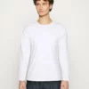 Solid VINTON TEE - T-shirt à Manches Longues - Off White