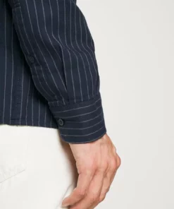 Solid VALLEN SHIRT - Chemise - Insignia Blue -Promos Solid Magasin f2293719441749aab34d91858d92032c