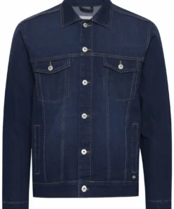 Solid Veste En Jean - Dark Blue Denim 11 Solid Veste En Jean - Dark Blue Denim -Promos Solid Magasin f30cb2b1939a4046ac750d2d3eabb003