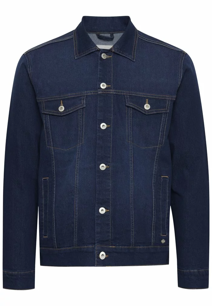 Solid Veste En Jean - Dark Blue Denim 6 Solid Veste En Jean - Dark Blue Denim – Image 6