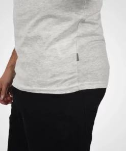 Solid SDTEE - T-shirt Imprimé - Fog Grey M -Promos Solid Magasin f38b987631b14828a88904a3b18bf089