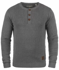 Solid SDTERRANCE - Pullover - Grey -Promos Solid Magasin f3ae86d1872f48b1a70c8f59c4f1c93d