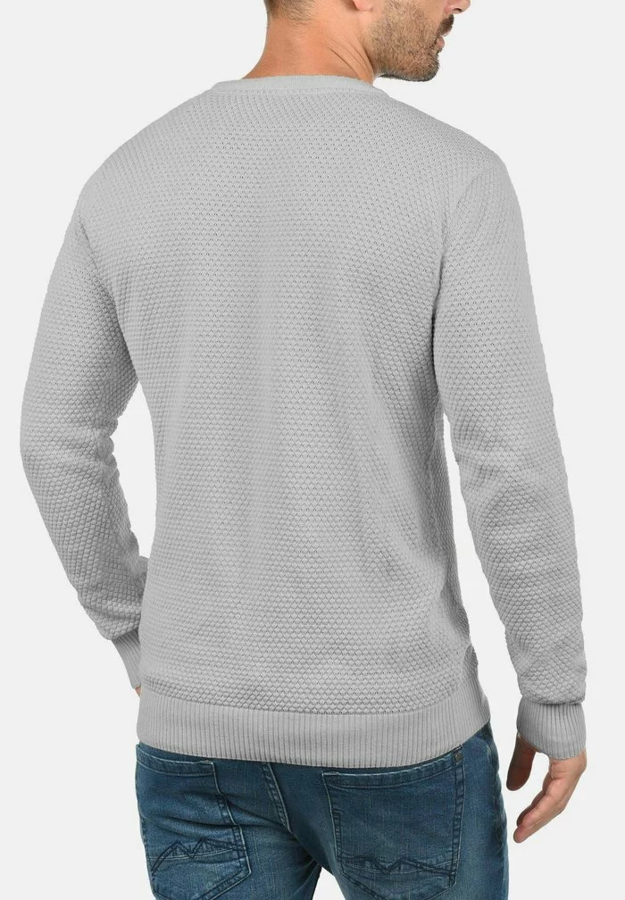 Solid SDKARL - Pullover - Light Grey 2 Solid SDKARL - Pullover - Light Grey – Image 2