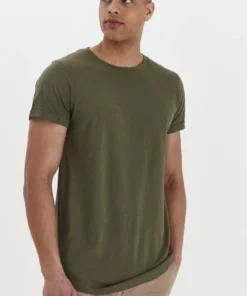 Solid SDLONGO - T-shirt Basique - Ivy Green