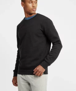 Solid SDTEMET - Sweatshirt - Black