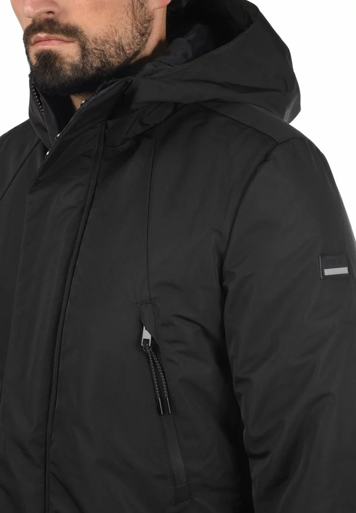 Solid SDRAPHO - Parka - Black 4 Solid SDRAPHO - Parka - Black – Image 4
