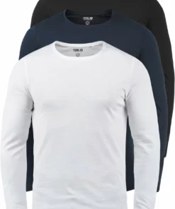 Solid SDBASAL - T-shirt à Manches Longues - Blue -Promos Solid Magasin f7ee0544f0564c94b0f03aee23291065