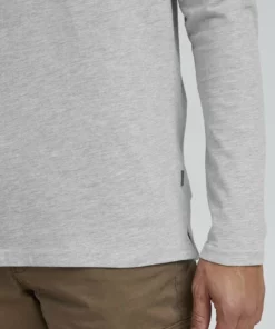 Solid SDVINTON LS 21106135 - T-shirt à Manches Longues - Light Grey Melange -Promos Solid Magasin f820cc6231dd4e1aa4e5388c6b18c6b3