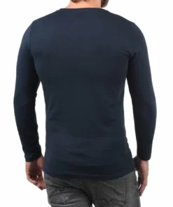 Solid SDBASAL - T-shirt à Manches Longues - Black -Promos Solid Magasin f825e9581dfb456a849de55ea5c77205