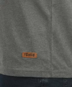 Solid SDVOLKER - T-shirt Basique - Grey Melange -Promos Solid Magasin f84dfdd70a1b4011ab22e81ea464d9b4