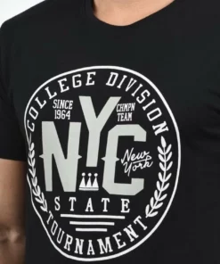 Solid SDYORK - T-shirt Imprimé - Black -Promos Solid Magasin f9060eb1b94a47cea606c4e5b4023cae