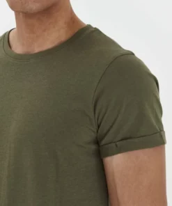 Solid SDLONGO - T-shirt Basique - Ivy Green -Promos Solid Magasin f98d875b69274229b18d138333ba134b