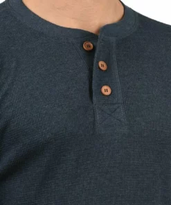 Solid SDTOKATO - T-shirt à Manches Longues - Insignia Blue Melange -Promos Solid Magasin fa07e521d9e34cf189def0ec69d2b8ed