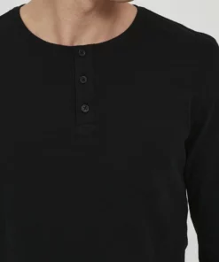 Solid SDVINTON LS 21106135 - T-shirt à Manches Longues - Black -Promos Solid Magasin fa4a69c8dbfc46d59b5a3efec0421944