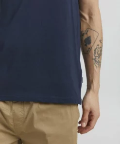 Solid T-shirt Imprimé - Insignia Blue -Promos Solid Magasin fa5a4388241e45fd80a902e6657aa384