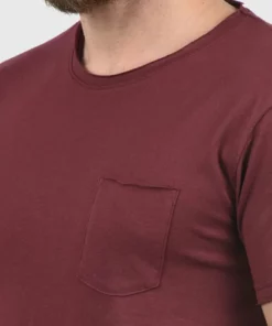 Solid SDANDREJ - T-shirt Basique - Wine Red -Promos Solid Magasin fa8b01fa0ddc4ee49483bd446f094d7d