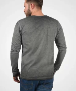 Solid SDCORNELIO - T-shirt à Manches Longues - Dark Grey -Promos Solid Magasin fb0ad28fd233439598c1656f5fdd913c