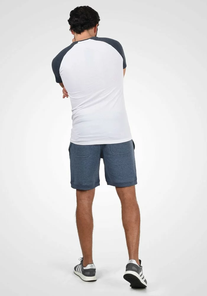 Solid SDBENNSHORTS - Short - Grey/blue 3 Solid SDBENNSHORTS - Short - Grey/blue – Image 3