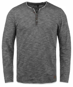 Solid SDBELAGOS - T-shirt à Manches Longues - Black -Promos Solid Magasin fc504e0b363740f399d2ebce2a563b21