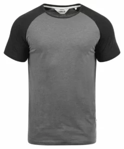Solid SDBASTIAN - T-shirt Basique - Grey Melange -Promos Solid Magasin fcd6e32a61ee40659dc79580de37be02