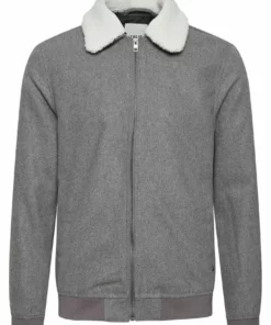 Solid SDLEONEL - Veste Mi-saison - Medium Grey Melange -Promos Solid Magasin fcd81e2ebd0340e9871e89ff6f9aa87f