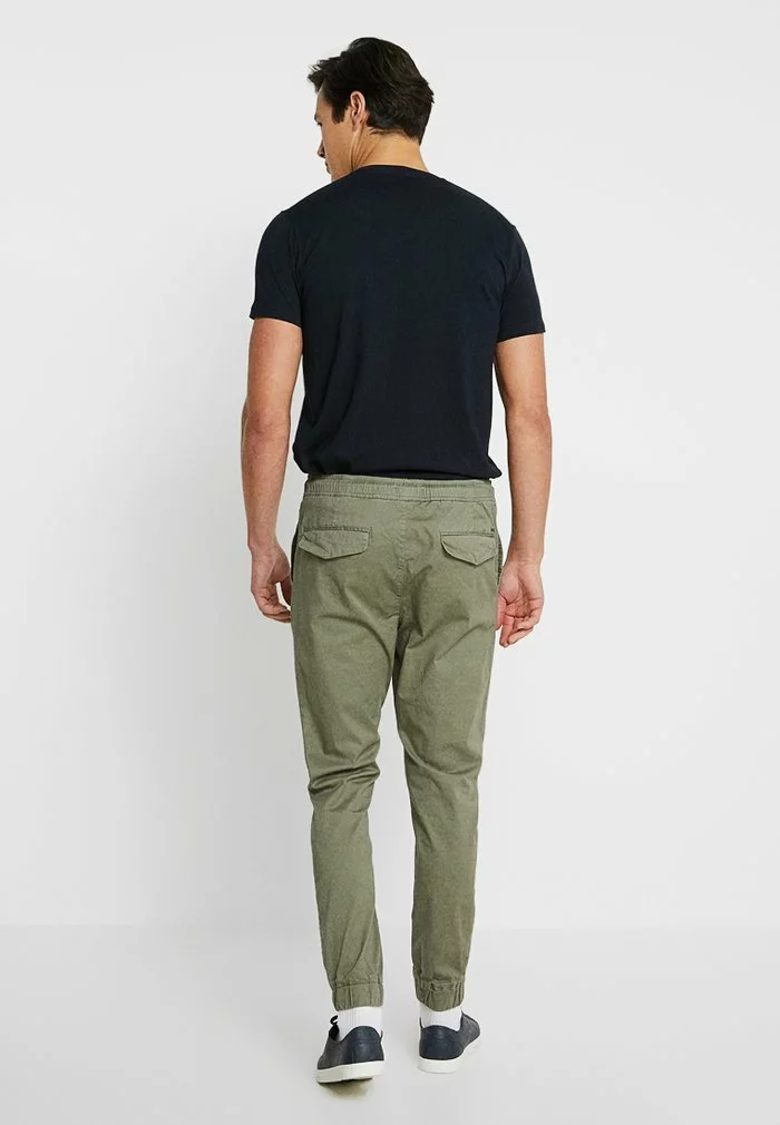 Solid SDSLIM - Pantalon Classique - Dusty Oliv 3 Solid SDSLIM - Pantalon Classique - Dusty Oliv – Image 3