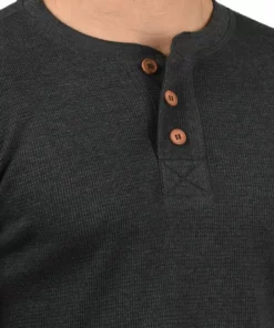 Solid SDTOKATO - T-shirt à Manches Longues - Dark Grey Melange -Promos Solid Magasin fe6317efe42747f88579fe3abf640742