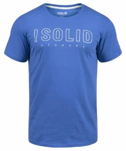 SDSOLIDO - T-shirt Imprimé - Royal Blue -Promos Solid Magasin fef9b3004dc74db89a2de316d6f1ff70