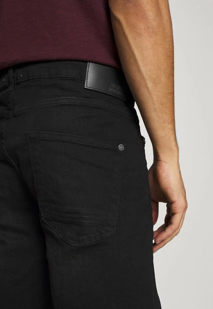 Solid SDREGULAR - Short En Jean - Black 5 Solid SDREGULAR - Short En Jean - Black – Image 5